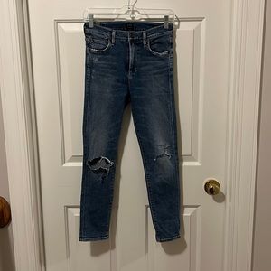 Citizens of Humanity The Rocket Crop High Rise Skinny Jean